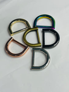 1" D-rings