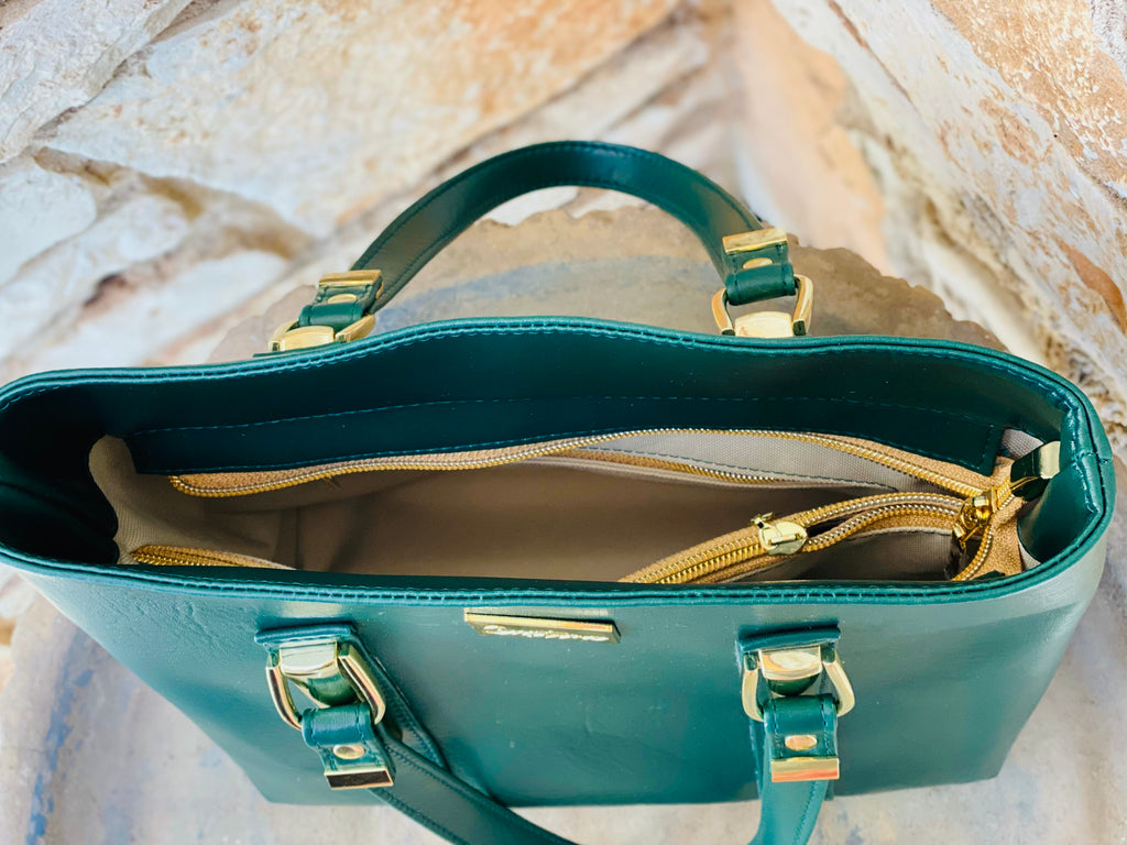 Kate Spade Bleecker Saffiano Leather Medium Crossbody Tote (Bonsai Tree)  Handbags - ShopStyle Shoulder Bags